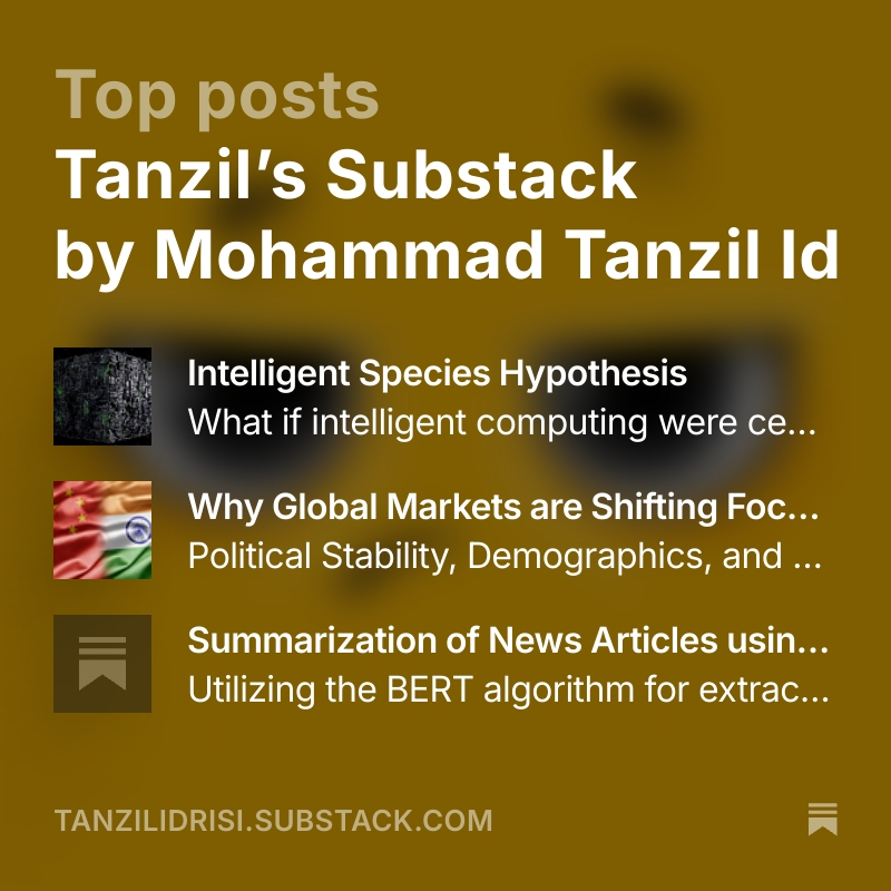 Tanzil's Substack